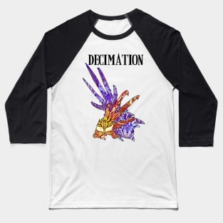 Decimation Claws (font) Baseball T-Shirt